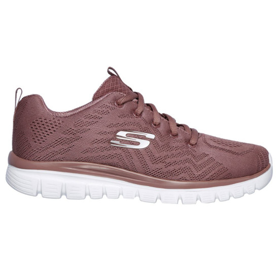 Skechers Engineered Mesh Lace-Up W/ Memory Foam